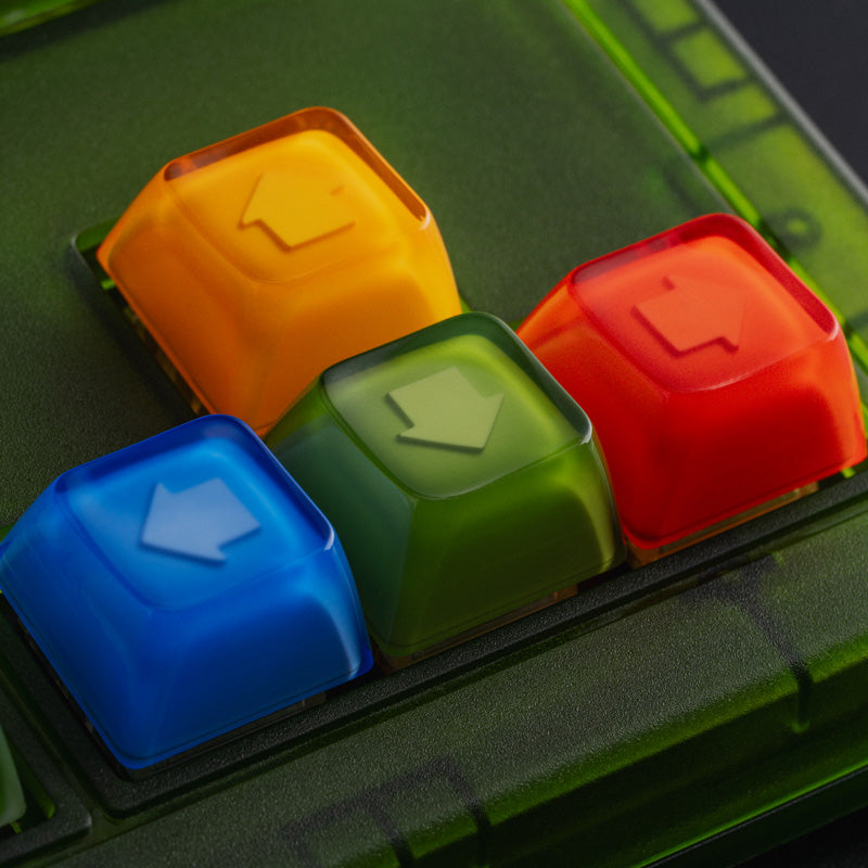 8BitDo Double-Layered Crystal Arrow Keycaps Premium Gaming Accessory