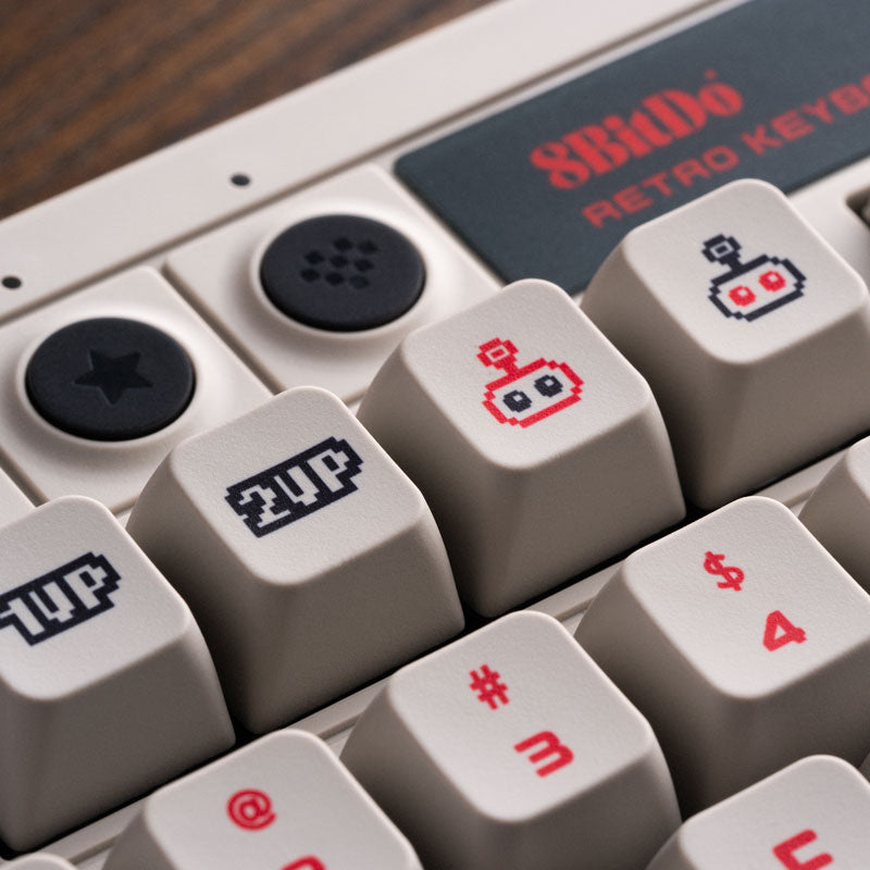 8BitDo Retro Keycaps Premium Gaming Accessory
