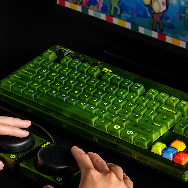 8BitDo Retro 87 Mechanical Keyboard - Xbox Edition Premium Gaming Accessory
