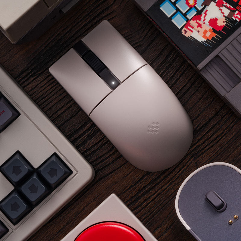 8BitDo Retro R8 Mouse - N Edition Premium Gaming Accessory