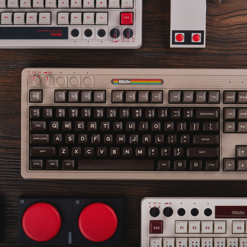 8BitDo Retro Mechanical Keyboard Premium Gaming Accessory