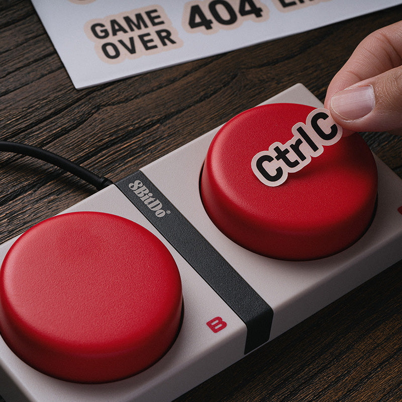 8BitDo Retro Mechanical Keyboard Premium Gaming Accessory