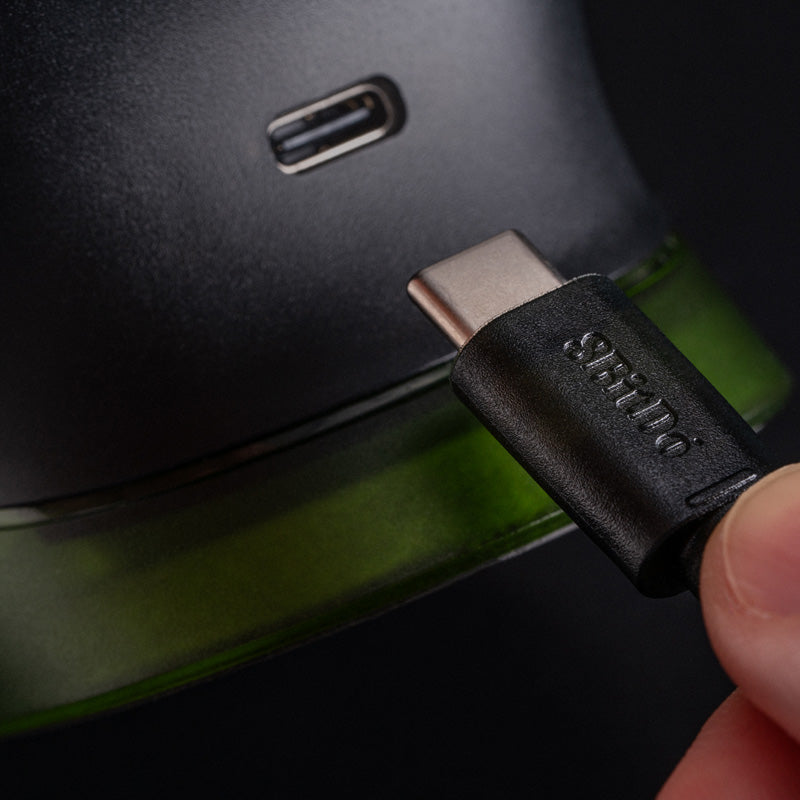 8BitDo Retro R8 Mouse - Xbox Edition Premium Gaming Accessory