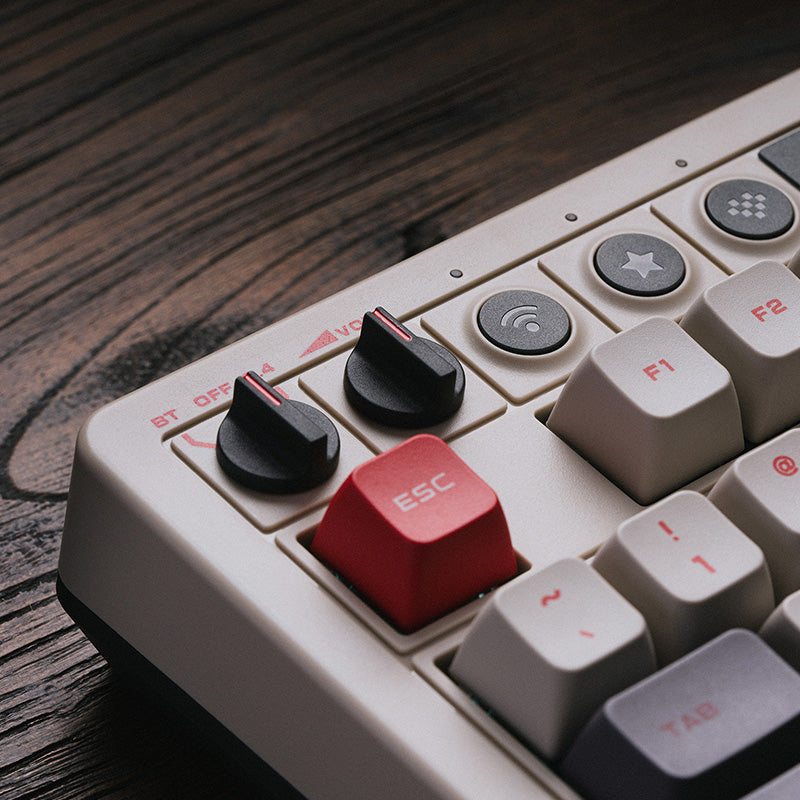 8BitDo Retro Mechanical Keyboard Premium Gaming Accessory
