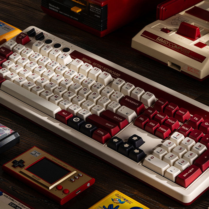8BitDo Retro 108 Mechanical Keyboard Premium Gaming Accessory