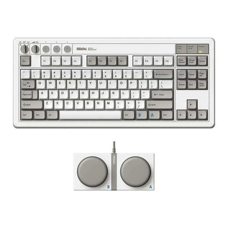 8BitDo Retro Mechanical Keyboard Premium Gaming Accessory