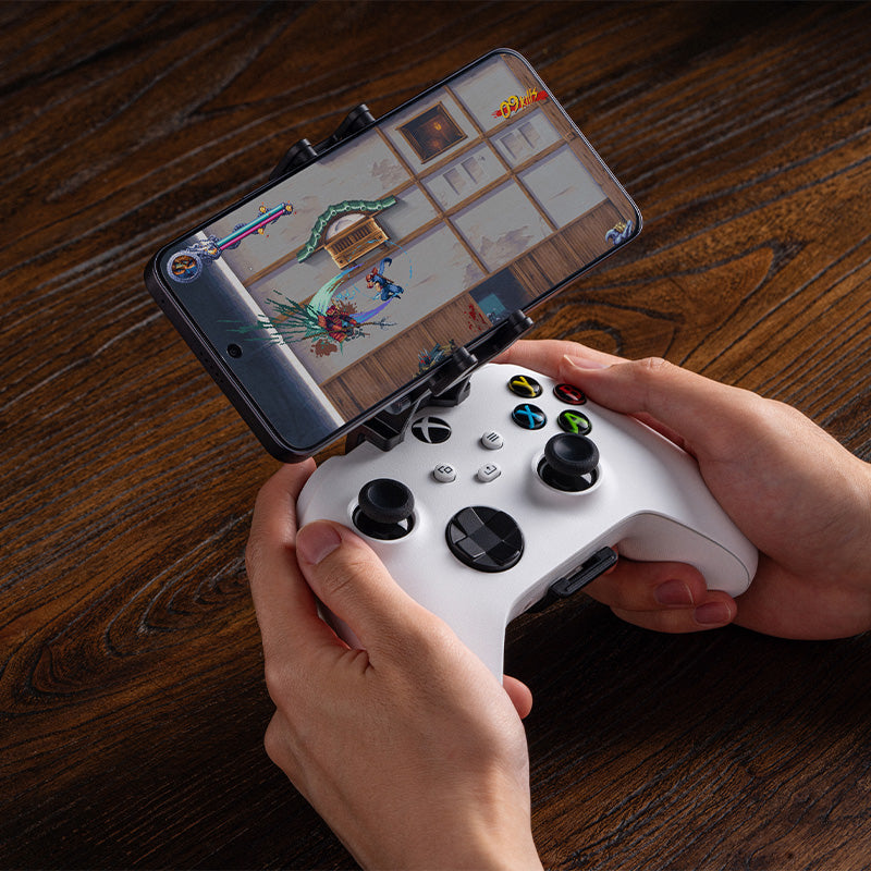 8BitDo Mobile Gaming Clip for Xbox Controllers Premium Gaming Accessory