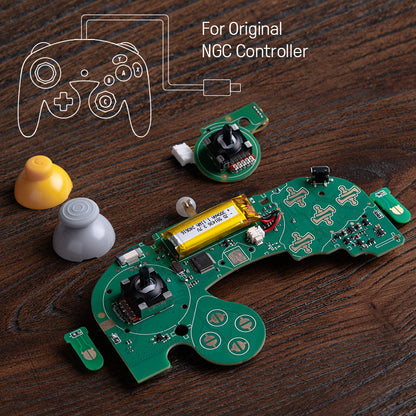 8BitDo Mod Kit for Original NGC Controller (Ships Apr 2026) Compatible Upgrade Part