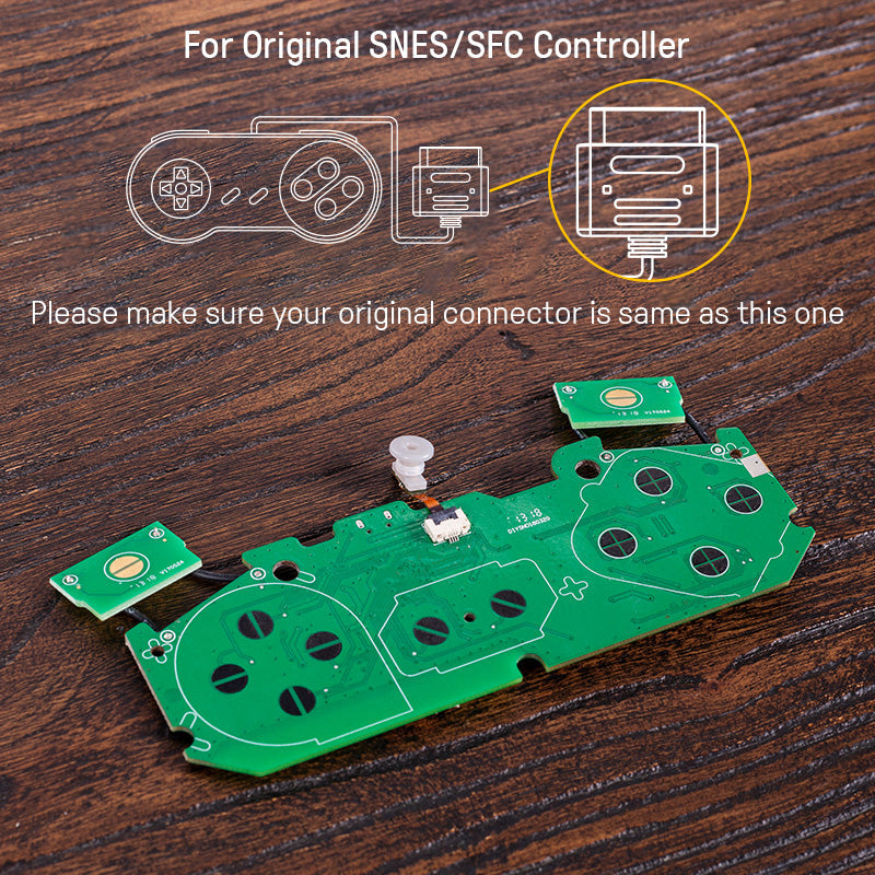8BitDo Mod Kit for Original SNES/SFC Controller（Original） Compatible Upgrade Part